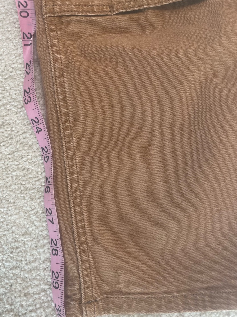 CARHARRT Ashland Bib Overalls OR6001 Brown S 4-6 - Picture 12 of 16